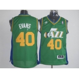 nba utah jazz #40 evans green