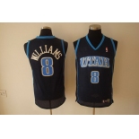 nba utah jazz #8 williams blue(fans edition)