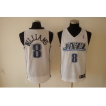 nba utah jazz #8 williams white(fans edition)