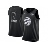 Men Nike Toronto Raptors #7 Kyle Lowry Black NBA Jordan Swingman 2018 All-Star Game Jersey