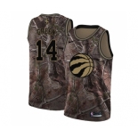 Men's Nike Toronto Raptors #14 Danny Green Swingman Camo Realtree Collection NBA Jersey