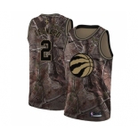 Men's Nike Toronto Raptors #2 Kawhi Leonard Swingman Camo Realtree Collection NBA Jersey