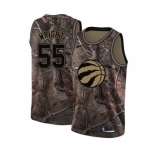 Men's Nike Toronto Raptors #55 Delon Wright Swingman Camo Realtree Collection NBA Jersey