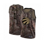 Men's Toronto Raptors #1 Patrick McCaw Swingman Camo Realtree Collection 2019 Basketball Finals Bound Jersey