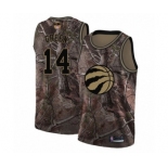 Men's Toronto Raptors #14 Danny Green Swingman Camo Realtree Collection 2019 Basketball Finals Bound Jersey