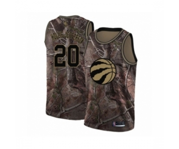 Men's Toronto Raptors #20 Rondae Hollis-Jefferson Swingman Camo Realtree Collection Basketball Jersey