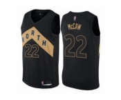 Men's Toronto Raptors #22 Patrick McCaw Authentic Black Basketball Jersey - City Edition