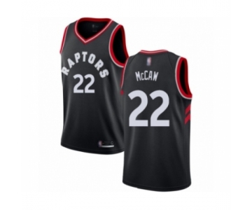 Men's Toronto Raptors #22 Patrick McCaw Authentic Black Basketball Jersey Statement Edition