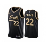 Men's Toronto Raptors #22 Patrick McCaw Black City Edition New Uniform 2020-21 Stitched Basketball Jersey