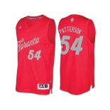 Men's Toronto Raptors #54 Patrick Patterson Red 2016 Christmas Day NBA Swingman Jersey