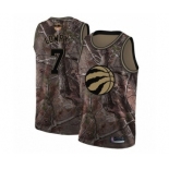 Men's Toronto Raptors #7 Kyle Lowry Swingman Camo Realtree Collection 2019 Basketball Finals Bound Jersey