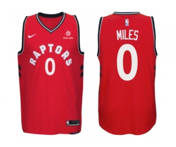 Nike NBA Toronto Raptors #0 C.J. Miles Jersey 2017-18 New Season Red Jersey