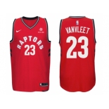 Nike NBA Toronto Raptors #23 Fred VanVleet Jersey 2017-18 New Season Red Jersey