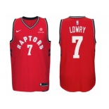 Nike NBA Toronto Raptors #7 Kyle Lowry Jersey 2017-18 New Season Red Jersey