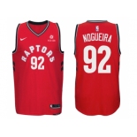 Nike NBA Toronto Raptors #92 Lucas Nogueira Jersey 2017-18 New Season Red Jersey