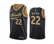 Nike Raptors #22 Patrick McCaw Black NBA Swingman 2020-21 City Edition Jersey