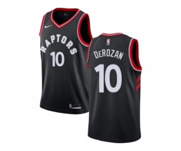 Nike Toronto Raptors #10 DeMar DeRozan Black NBA Swingman Statement Edition Jersey