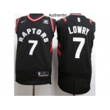 Nike Toronto Raptors #7 Kyle Lowry Black NBA Authentic Statement Edition Jersey