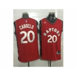 Toronto Raptors #20 Bruno Caboclo Red Stitched NBA Jersey