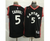 Toronto Raptors #5 DeMarre Carroll Black Stitched NBA Jersey