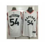 Toronto Raptors #54 Patrick Patterson White Stitched NBA Jersey