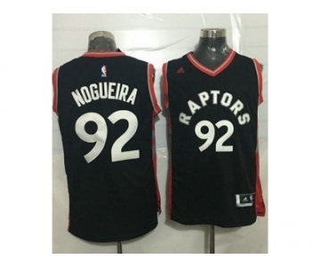 Toronto Raptors #92 Lucas Nogueira Black Stitched NBA Jersey