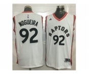 Toronto Raptors #92 Lucas Nogueira White Stitched NBA Jersey