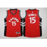 nba jersey toronto raptors #15 bennett red[2016 new][bennett]