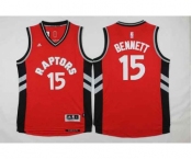 nba jersey toronto raptors #15 bennett red[2016 new][bennett]