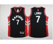 nba jersey toronto raptors #7 lowry black[2016 new]