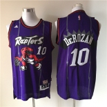 nba jerseys toronto raptors #10 Derozan purple