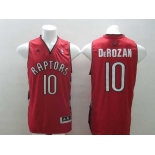 nba toronto raptors #10 derozan red[revolution 30 swingman]