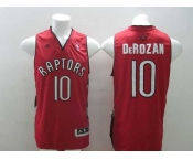 nba toronto raptors #10 derozan red[revolution 30 swingman]