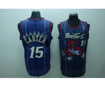 nba toronto raptors #15 carter purple (fans edition)