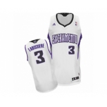 Men's Adidas Sacramento Kings #3 Skal Labissiere Swingman White Home NBA Jersey