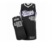 Men's Adidas Sacramento Kings #40 Arron Afflalo Authentic Black Alternate NBA Jersey