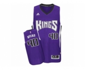 Men's Adidas Sacramento Kings #40 Arron Afflalo Swingman Purple Road NBA Jersey