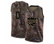 Men's Nike Sacramento Kings #0 Willie Cauley-Stein Swingman Camo Realtree Collection NBA Jersey