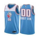 Men's Nike Sacramento Kings #00 Willie Cauley-Stein Swingman Blue NBA Jersey - City Edition