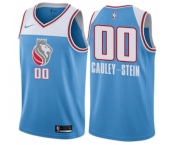 Men's Nike Sacramento Kings #00 Willie Cauley-Stein Swingman Blue NBA Jersey - City Edition