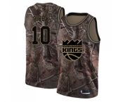 Men's Nike Sacramento Kings #10 Mike Bibby Swingman Camo Realtree Collection NBA Jersey