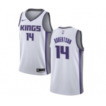 Men's Nike Sacramento Kings #14 Oscar Robertson Swingman White NBA Jersey - Association Edition