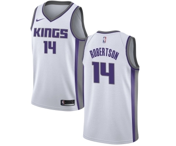 Men's Nike Sacramento Kings #14 Oscar Robertson Swingman White NBA Jersey - Association Edition