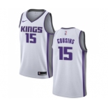 Men's Nike Sacramento Kings #15 DeMarcus Cousins Authentic White NBA Jersey - Association Edition