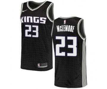 Men's Nike Sacramento Kings #23 Ben McLemore Authentic Black NBA Jersey Statement Edition