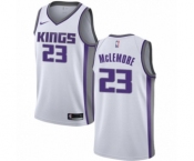 Men's Nike Sacramento Kings #23 Ben McLemore Authentic White NBA Jersey - Association Edition