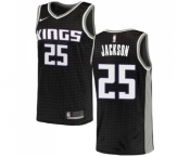 Men's Nike Sacramento Kings #25 Justin Jackson Swingman Black NBA Jersey Statement Edition