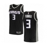 Men's Nike Sacramento Kings #3 Yogi Ferrell Swingman Black NBA Jersey Statement Edition