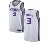 Men's Nike Sacramento Kings #3 Yogi Ferrell Swingman White NBA Jersey - Association Edition