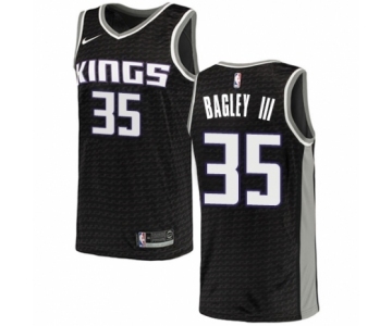 Men's Nike Sacramento Kings #35 Marvin Bagley III Swingman Black NBA Jersey Statement Edition